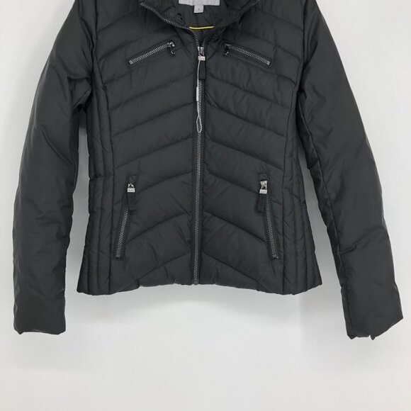 Marc New York Andrew Marc Black Fitted Down Puffer Jacket size SP - Picture 7 of 15